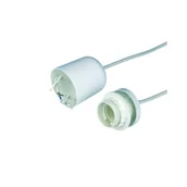 Akcesoria do oświetlenia - Oprawka E27 zwieszakowa biała 70 cm Duwi - miniaturka - grafika 1