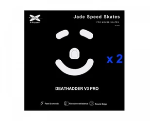 X-raypad Jade Skates Razer Deathadder V3 Pro Baltas 2 vnt. Balti Pakaitiniai Pelė Feet - Gadżety dla graczy - miniaturka - grafika 1