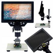 Mikroskopy i lupy - MIKROSKOP CYFROWY LCD 7″ FULL HD 12MP 1080p 1200x G1000 - miniaturka - grafika 1