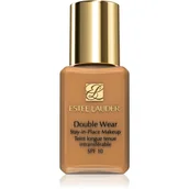 Podkłady do twarzy - Estee Lauder Double Wear Stay-in-Place Mini podkład o przedłużonej trwałości SPF 10 odcień 6W1 Sandalwood 15 ml - miniaturka - grafika 1