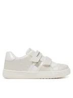 Buty dla dziewczynek - Tommy Hilfiger Sneakersy Flag Low Cut Velcro Sneaker T1A9-33726-0375 S Écru - miniaturka - grafika 1