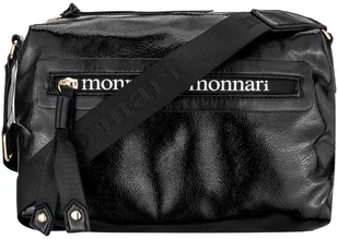 Torebka Damska MONNARI Czarna LISTONOSZKA PO��YSK Sportowa CROSSBODY - Torebki damskie - miniaturka - grafika 1