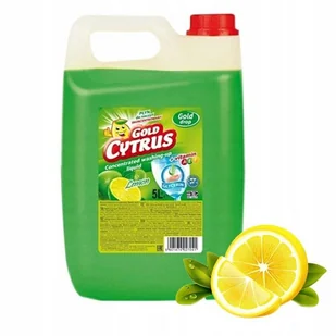 Gold Drop Cytrus Lemon płyn do naczyń 5L (cytrusek) - Płyny do naczyń - miniaturka - grafika 4