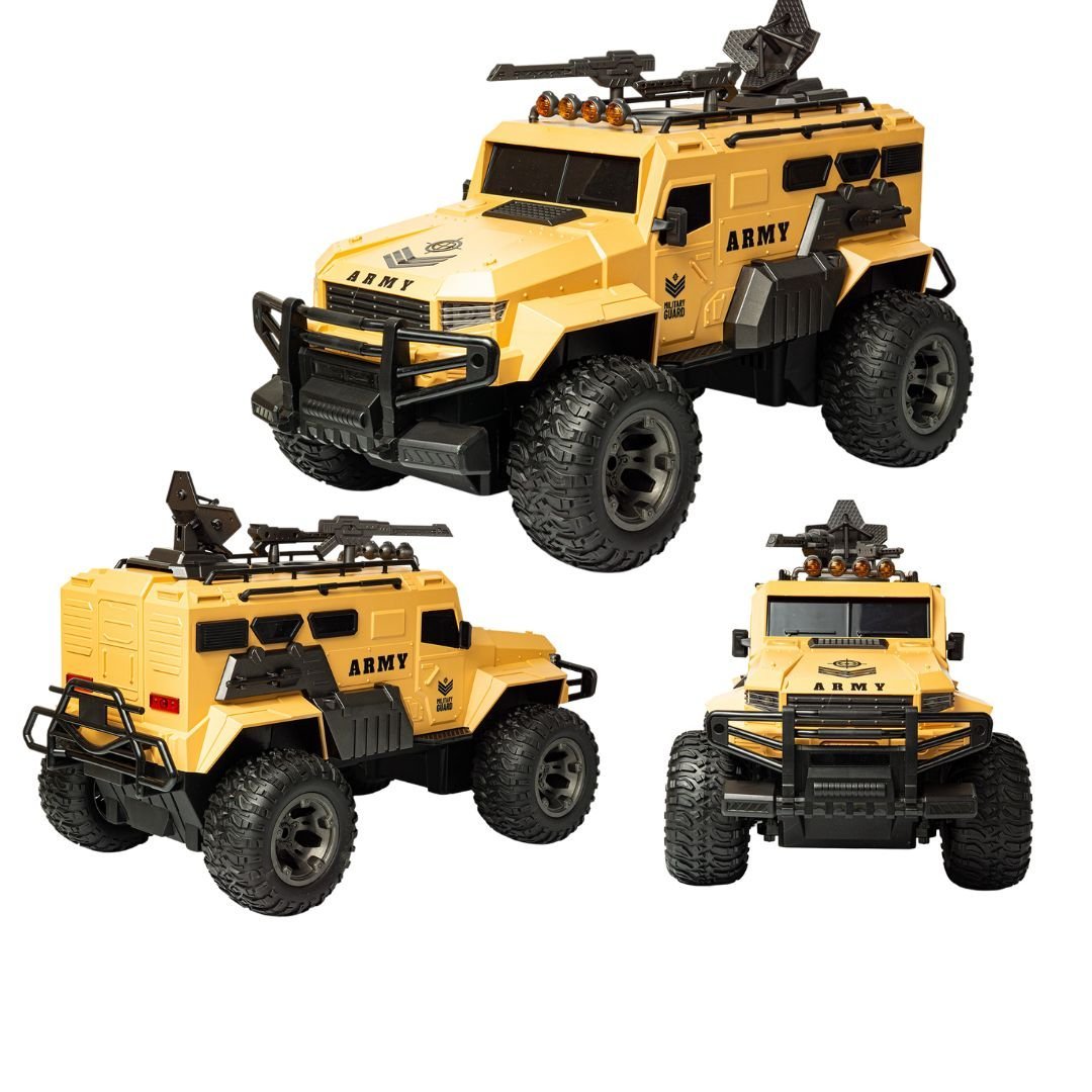 Zdalnie sterowana RC Big Foot Army 1:8 – potężna ciężarówka