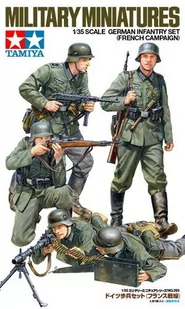 TAMIYA German Infantry Set French Campaign) GXP-624344 - Figurki dla dzieci - miniaturka - grafika 3