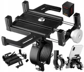 Akcesoria rowerowe - UCHWYT GUB ROWEROWY NA TELEFON kierownice MOTOCYKL - miniaturka - grafika 1