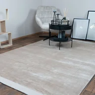 Dywany - CONSILIO CONCEPT 80 x 150 dywan salon beżowy bambus luksusowy wiskoza jedwab połysk nowoczesny miękki luksusowy miękki - miniaturka - grafika 1