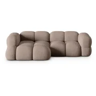 Narożniki - Brązowy narożnik (lewostronny/z szezlongiem) Loretto – Cosmopolitan Design - miniaturka - grafika 1