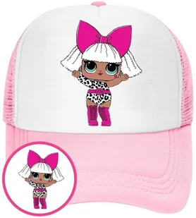 Czapka z Daszkiem Lolirock Różowa z Nadrukiem Lato Siatka Bejsbolówka - Czapki i chusty sportowe męskie - miniaturka - grafika 1