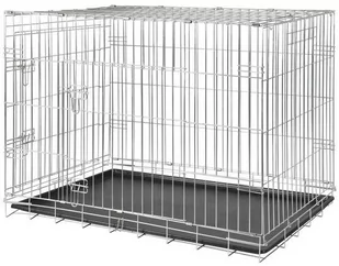 Trixie TRIXIE Klatka do transportu M-L 93x69x62cm - Sprzęt podróżny i transportery dla psów - miniaturka - grafika 1