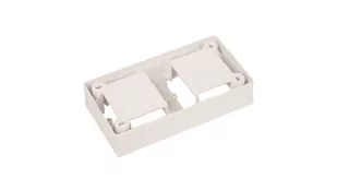 Kontakt Kontakt_Simon Puszka natynkowa płytka (31mm) podwójna biały MPN2/11 - Wyłączniki światła i elektryczne - miniaturka - grafika 1
