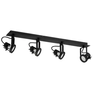 Listwa reflektorowa TECHNIC czarna GU10 INSPIRE - Oprawy, klosze i abażury - miniaturka - grafika 1