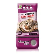 Żwirek dla kotów - Benek Super Compact Lawenda Żwirek dla kota - 10 l - miniaturka - grafika 1