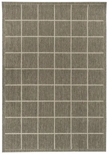 MULTI-DECOR Dywan PATIO KRATA ciemnoszary 120 x 170 cm - Dywany zewnętrzne - miniaturka - grafika 1