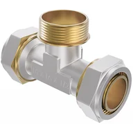 Łączniki, trójniki, kształtki - Mexen PEX-S trójnik skręcany PEX 32 x 3/4 GZ x 32 - W97233-3234M32-00 - miniaturka - grafika 1
