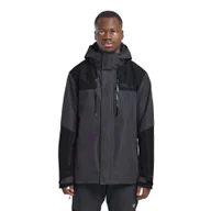 Kurtki męskie - Męska kurtka przeciwdeszczowa Jack Wolfskin JASPER 2L JKT M Phantom - S - miniaturka - grafika 1