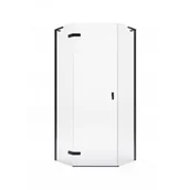 Kabiny prysznicowe - ROCA AMP1109016M METROPOLIS-N DIAMOND Kabina prysznicowa 900 black - miniaturka - grafika 1