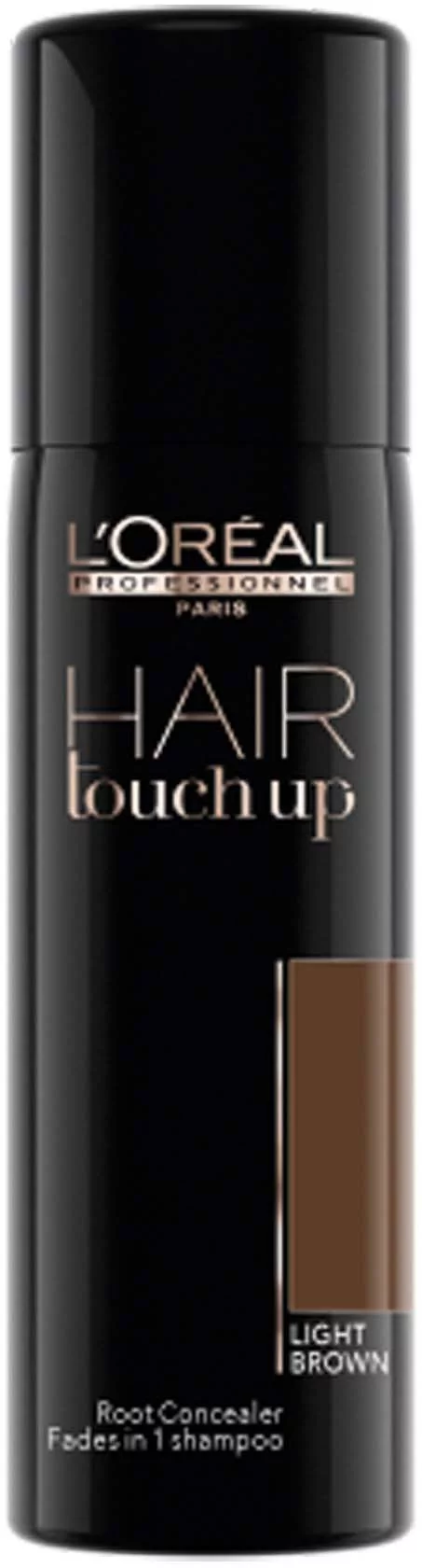 Loreal Hair Touch Up korektor do retuszu odrostów i siwych włosów Light Brown 75ml Paris