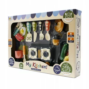 Zestaw Naczyń Talerzyki Filiżanki Mini Kuchnia - Zabawki AGD - miniaturka - grafika 1