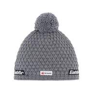 Czapki damskie - Czapka zimowa z wełną merino Eisbar Trail Pompon MU SKA grey - ONE SIZE - miniaturka - grafika 1