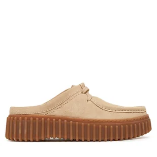 Klapki Clarks Torhill Mule 26181197 Écru - Klapki i japonki damskie - miniaturka - grafika 1
