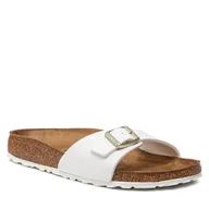 Klapki i japonki damskie - Birkenstock Klapki Madrid 1005310 White - miniaturka - grafika 1