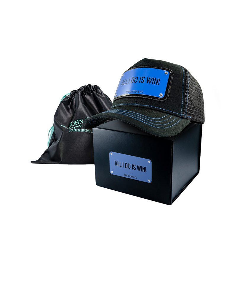 John hatter czapka z daszkiem baseball cap czarna all i do is win