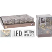 Oświetlenie świąteczne - Lampki choinkowe LED 10 ciepły biały - miniaturka - grafika 1