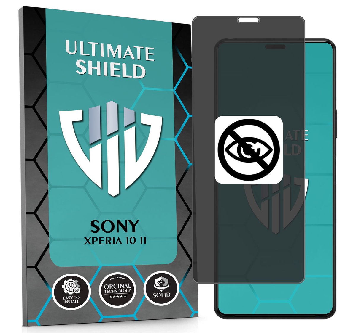 NAJLEPSZA FOLIA 5D ANTYSZPIEGOWSKA DO SONY XPERIA 10 II HYDROŻELOWA MATOWA