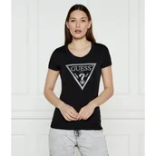 Koszulki i topy damskie - GUESS T-shirt | Slim Fit - miniaturka - grafika 1