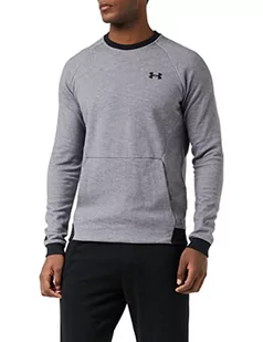 Under Armour męski niestoppable 2X dzianina załoga rozgrzewana góra, stal/czarny (035), duży - Koszulki męskie - miniaturka - grafika 1