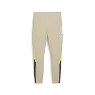 Legginsy - Damskie Legginsy PUMA PUMA FIT EVERSCULPT MESH FASHION HW 7/8 52479890 – Beżowy - miniaturka - grafika 1