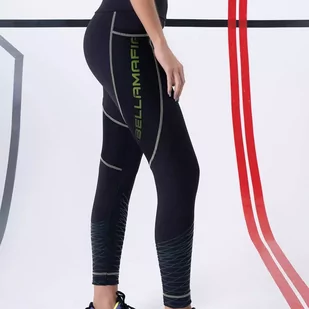 Legginsy damskie LABELLAMAFIA LEGGING ZIP UP - Legginsy - miniaturka - grafika 2