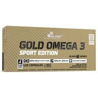 Witaminy i minerały dla sportowców - Olimp Gold Omega 3 sport edition 120 kaps - miniaturka - grafika 1