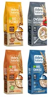 Zdrowa żywność - Dobra Kaloria Zestaw Śniadaniowy Fit Zdrowa Przekąska BIO Mix Smaków 4szt - miniaturka - grafika 1