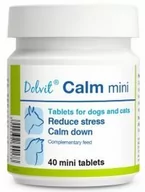 Suplementy i witaminy dla psów - Dolfos Dolvit Calm mini 40tab 19037-uniw - miniaturka - grafika 1