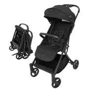 Wózki dziecięce - Smiki Wind wózek spacerowy czarny - miniaturka - grafika 1