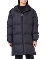 Kurtki damskie - FILA Damska kurtka Berislav Long Padded Coat Jacket, Moonless Night, M - miniaturka - grafika 1