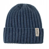 Czapki dla dzieci - Aliap Czapka dziecięca rozm .50-52 Grafitowy Wełna merino 100% 2-8 lat - miniaturka - grafika 1