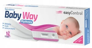 Baby Way test ciążowy płytkowy 1 sztuka - Kosmetyki kąpielowe dla dzieci - miniaturka - grafika 1