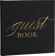 Albumy fotograficzne - Focus Focus Base Line Canvas Album 20x20 Guestbook Black - miniaturka - grafika 1
