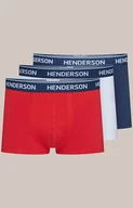 Majtki męskie - 3-pack bokserki męskie Kane 41959-MLC, Kolor czerwono-biało-granatowy, Rozmiar L, Henderson - Intymna - miniaturka - grafika 1