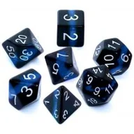 Akcesoria do gier planszowych - Rebel Komplet kości RPG Minerały Szafir - miniaturka - grafika 1