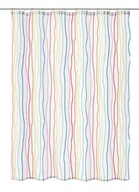 Zasłony prysznicowe - Kleine Wolke Jolie Tekstylna Zasłona prysznicowa Multicolor 180x180 cm - miniaturka - grafika 1