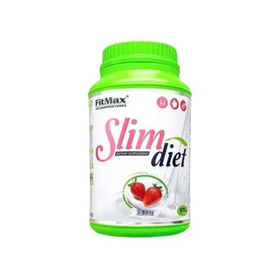 L-Karnityna Fitmax Slim Diet 975g Strawberry - Szybkie dania obiadowe - miniaturka - grafika 1