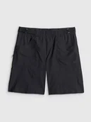 Spodnie rowerowe - 4F Spodenki rowerowe męskie - czarne XXL - miniaturka - grafika 1