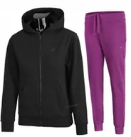 Spodnie sportowe damskie - 4F DAMSKI DRES BAWEĹNA KOMPLET BLUZA SPODNIE / rozm S - miniaturka - grafika 1
