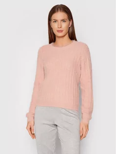 Swetry damskie - Vero Moda Sweter Lapoilu 10253129 Różowy Regular Fit - grafika 1