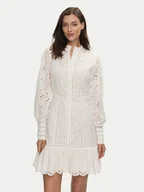 Sukienki - YAS Sukienka koktajlowa Alessia 26034658 Biały Regular Fit - miniaturka - grafika 1