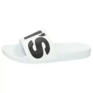 Levi's June L, płaskie sandały męskie, Biały, 47 EU - Sandały męskie - miniaturka - grafika 1